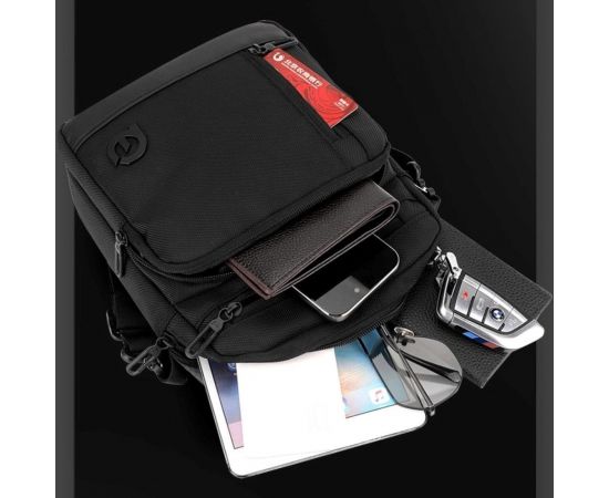 Придбати Текстильный повседневный мессенджер с ручкой Confident AT08-2134A, image , зображення 6, характеристики, відгуки