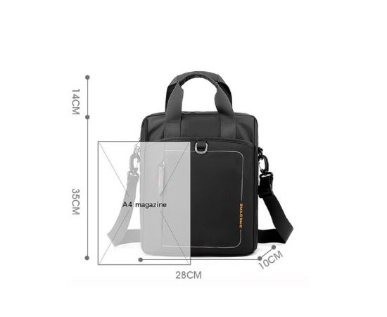 Купить Мужской функциональный мессенджер А4 с ручкой Confident AT08-2973A, фото , изображение 7, характеристики, отзывы