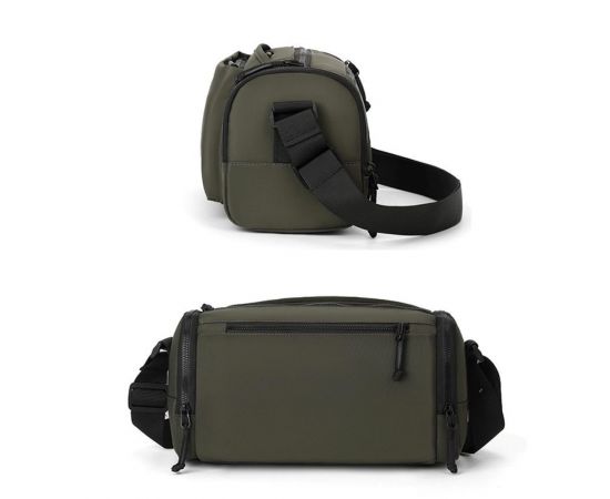 Придбати Горизонтальная текстильная мужская сумка Confident AT09-T-34804KH, image , зображення 4, характеристики, відгуки