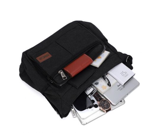 Придбати Горизонтальный текстильный мессенджер с клапаном Confident ATN01-T-L085A, image , зображення 8, характеристики, відгуки