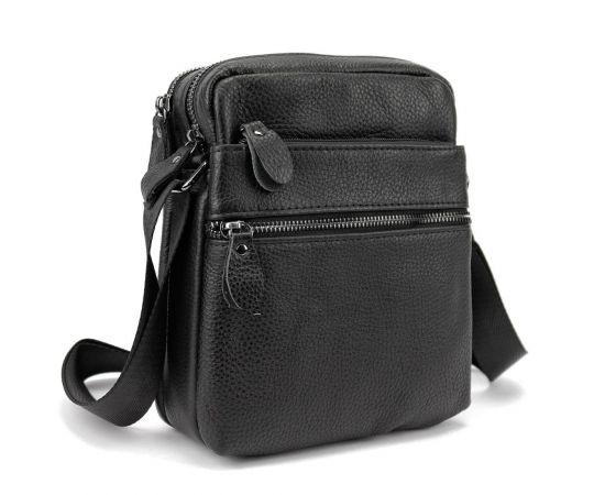 Придбати Мужская кожаная сумка через плечо Tiding Bag M56-2008A, image , характеристики, відгуки