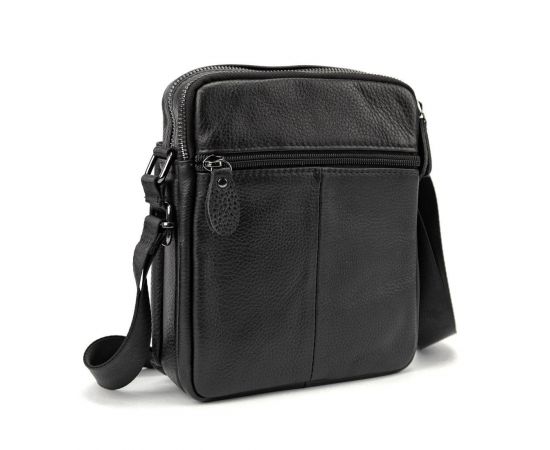 Придбати Мужская кожаная сумка через плечо Tiding Bag M56-2008A, image , зображення 5, характеристики, відгуки