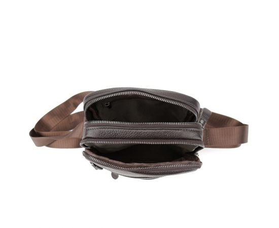 Придбати Мужская кожаная сумка через плечо Tiding Bag M56-3646-1C, image , зображення 2, характеристики, відгуки
