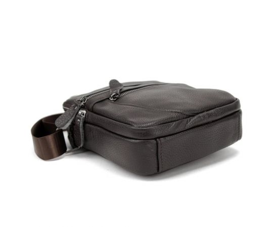Придбати Мужская кожаная сумка через плечо Tiding Bag M56-3646-1C, image , зображення 4, характеристики, відгуки