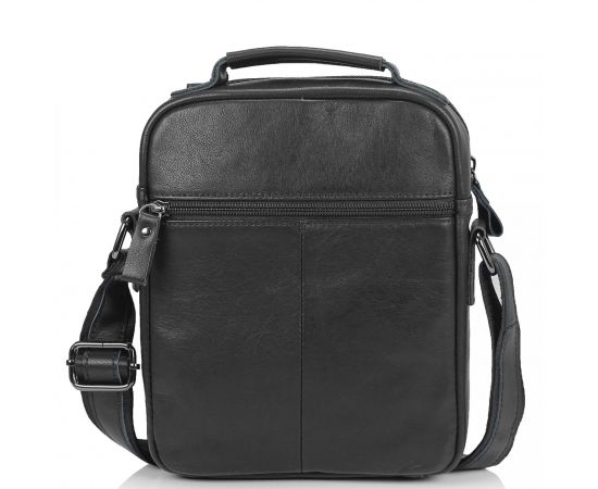 Придбати Мужская сумка через плечо черная Tiding Bag N2-8017A, image , зображення 4, характеристики, відгуки