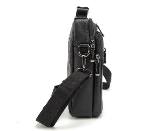 Купить Барсетка мужская кожаная черная Ruff Ryder RR-10099-1A, фото , изображение 4, характеристики, отзывы