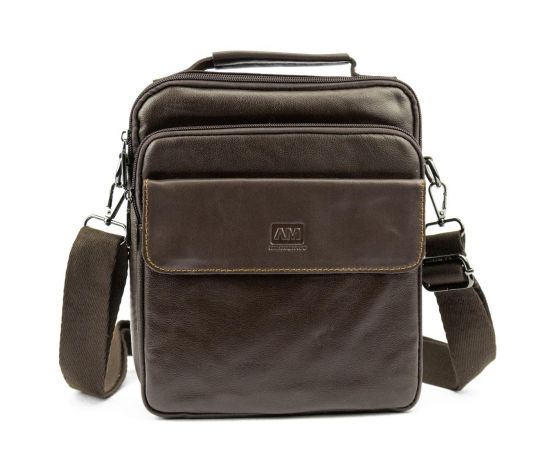 Придбати Мужская барсетка большая из натуральной кожи Ruff Ryder RR-10101DB, image , характеристики, відгуки