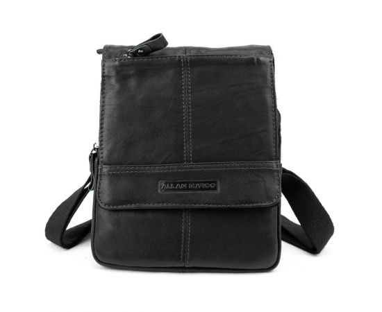 Придбати Мужская кожаная тонкачя сумка с клапаном Ruff Ryder RR-9098-1A, image , характеристики, відгуки