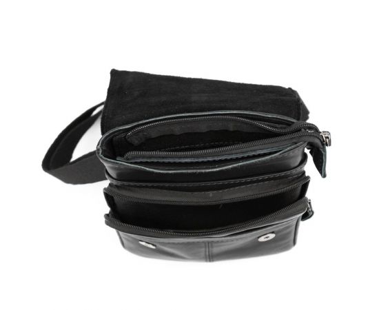 Придбати Мужская кожаная тонкачя сумка с клапаном Ruff Ryder RR-9098-1A, image , зображення 2, характеристики, відгуки