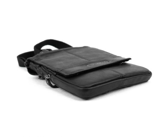Придбати Мужская кожаная тонкачя сумка с клапаном Ruff Ryder RR-9098-1A, image , зображення 5, характеристики, відгуки