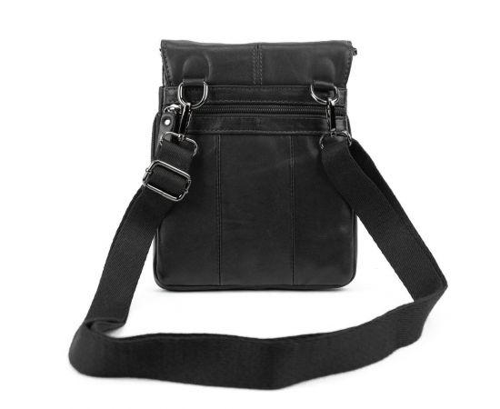 Придбати Мужская кожаная тонкачя сумка с клапаном Ruff Ryder RR-9098-1A, image , зображення 6, характеристики, відгуки