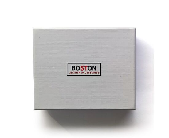 Купить Мужское среднее портмоне на кнопке Boston BST-B5-026BA, фото , изображение 2, характеристики, отзывы