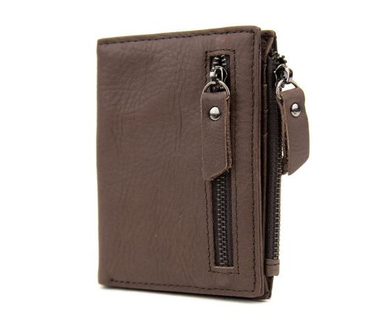 Придбати Мягкое кожаное портмоне на кнопке Tiding Bag M39-FA852C, image , характеристики, відгуки