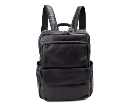 Купить Мужской кожаный рюкзак темно-синий Tiding Bag 2086BL, фото , изображение 3, характеристики, отзывы