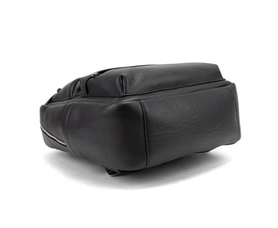 Придбати Мужской кожаный рюкзак черный Tiding Bag A25F-210727A, image , зображення 5, характеристики, відгуки