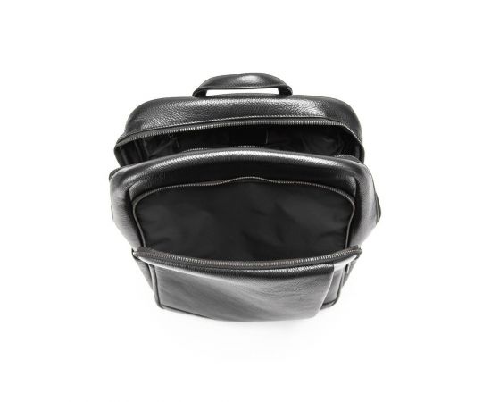 Придбати Кожаный черный рюкзак Tiding Bag A25F-8528-3A, image , зображення 9, характеристики, відгуки