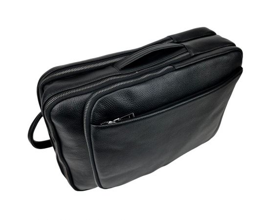 Купить Кожаный черный рюкзак Tiding Bag A25F-8528A, фото , изображение 2, характеристики, отзывы