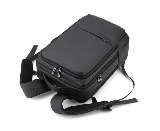 Придбати Большой текстильный черный рюкзак Confident ANT02-2021-2A, image , зображення 2, характеристики, відгуки