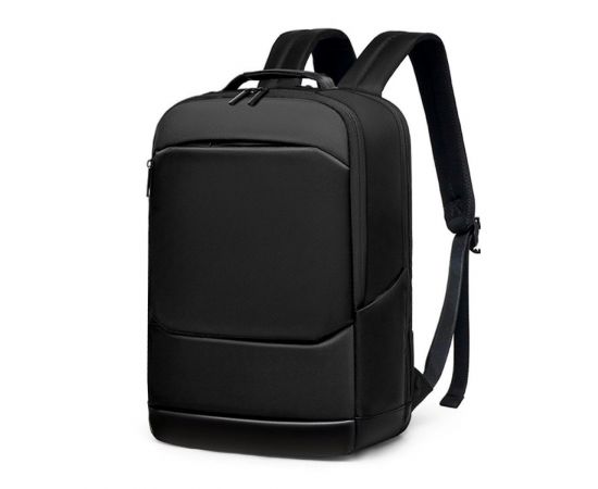 Придбати Вместительній тканевый черный рюкзак на два отдела Confident AT09-T-34820A, image , характеристики, відгуки