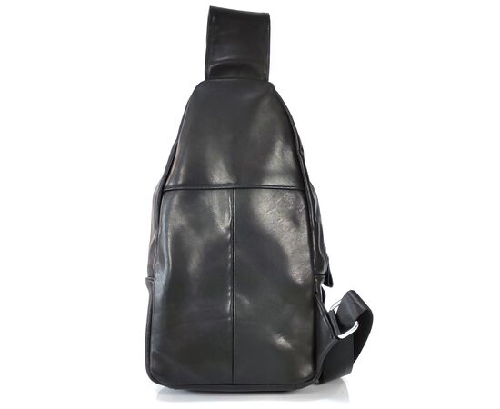 Купить Мужской слинг Tiding Bag FL-N2-4004A из гладкой кожи черного цвета., фото , изображение 4, характеристики, отзывы