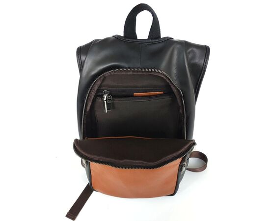 Купить Кожаный коричневый рюкзак Tiding Bag S-JMD10-0006C, фото , изображение 2, характеристики, отзывы