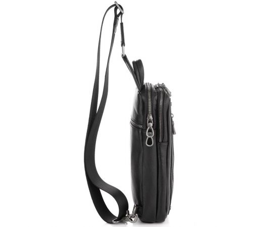 Придбати Сумка-слинг мужская кожаная Tiding Bag 9801A, image , зображення 4, характеристики, відгуки