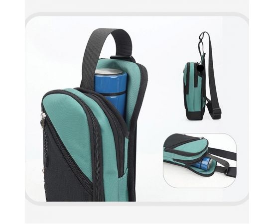 Купить Небольшой стильный тканевый слинг Confident AT09-T-24908M, фото , изображение 6, характеристики, отзывы