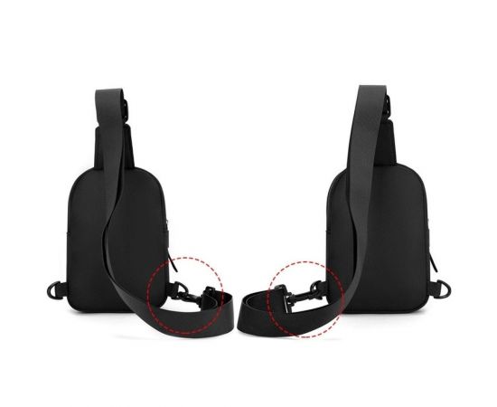 Придбати Маленькая тканевая сумка на одно плечо Confident ATN02-1373A, image , зображення 5, характеристики, відгуки