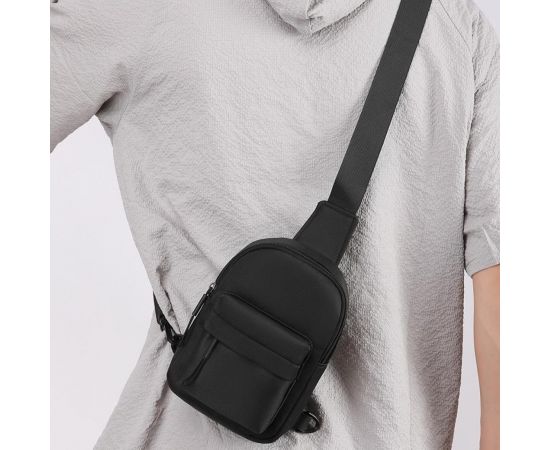 Придбати Маленькая тканевая сумка на одно плечо Confident ATN02-1373A, image , зображення 8, характеристики, відгуки