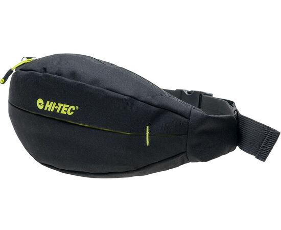 Купить Cумка на пояс, бананка Hi-Tec Bellybag черная с салатовым MS62455, фото , изображение 3, характеристики, отзывы