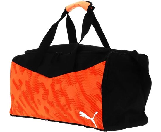 Купить Сумка спортивна 38L Puma Indirise чорна з оранжевим, фото , характеристики, отзывы