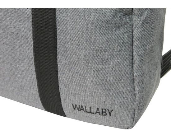 Купить Сумка дорожная Wallaby, 2550 grey серая, малая, 21 л, фото , изображение 7, характеристики, отзывы