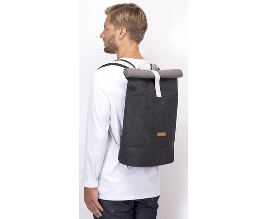 Купить Коттоновый городской рюкзак 16L Ucon Acrobatics Hajo Backpack black, фото , изображение 2, характеристики, отзывы