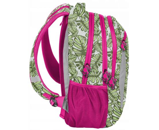 Купить Красочный женский рюкзак 25L Paso Barbie Tropical Leaves BAL-2808, фото , изображение 2, характеристики, отзывы