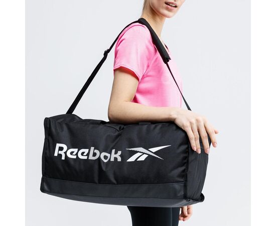 Купить Спортивна сумка 35L Reebok Training Essentials Medium чорна, фото , изображение 2, характеристики, отзывы