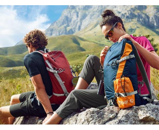 Купить Спортивний трекінговий рюкзак для активного відпочинку Crivit 25L бордовий, фото , изображение 2, характеристики, отзывы