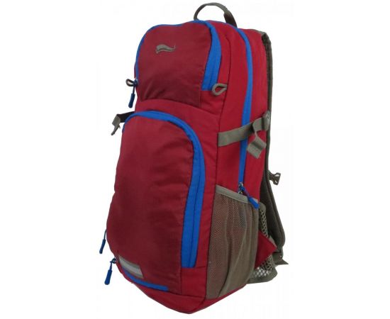 Купить Велорюкзак с дождевиком, сеткой для шлема Crivit 15L бордовый, фото , изображение 3, характеристики, отзывы