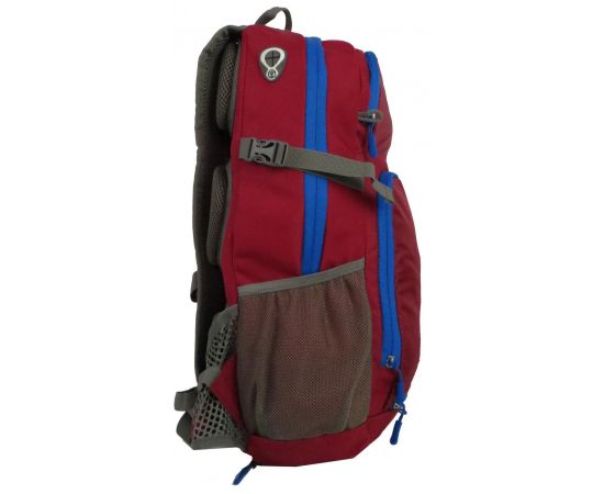 Купить Велорюкзак с дождевиком, сеткой для шлема Crivit 15L бордовый, фото , изображение 5, характеристики, отзывы