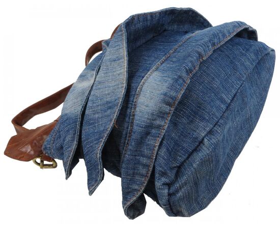 Купить Жіноча джинсова сумка Fashion jeans bag синя, фото , изображение 10, характеристики, отзывы