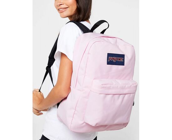 Купить Яскравий міський рюкзак 25L Jansport Superbreak рожевий, фото , характеристики, отзывы