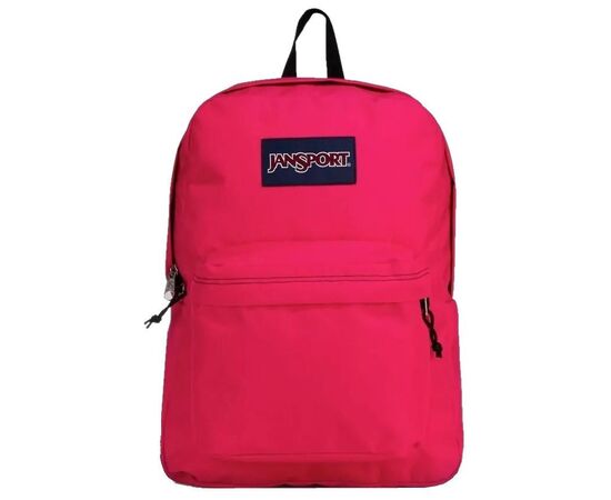 Купить Яскравий міський рюкзак 25L Jansport Superbreak малиновий, фото , характеристики, отзывы