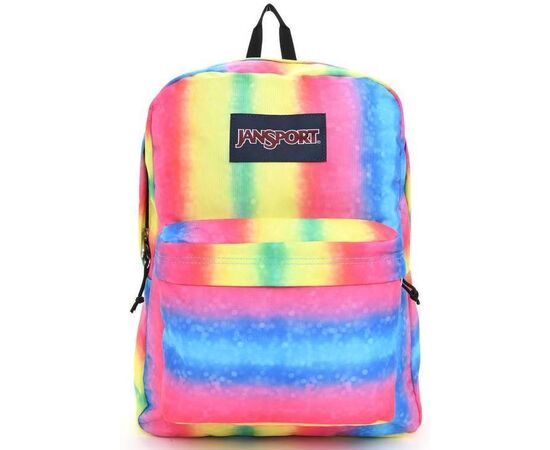 Купить Яскравий міський рюкзак 25L Jansport Superbreak райдужний, фото , изображение 2, характеристики, отзывы