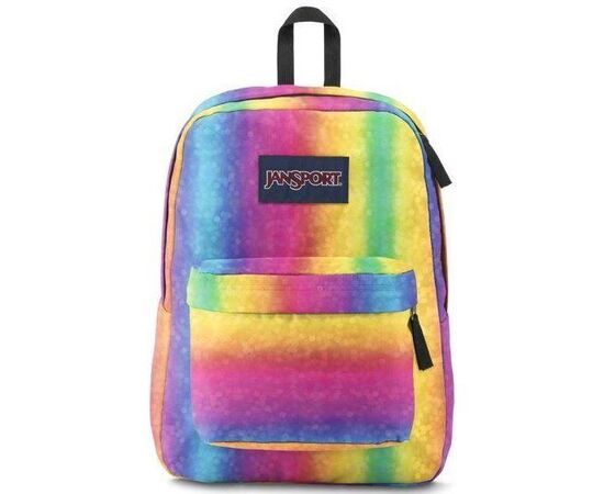 Купить Яскравий міський рюкзак 25L Jansport Superbreak райдужний, фото , изображение 3, характеристики, отзывы