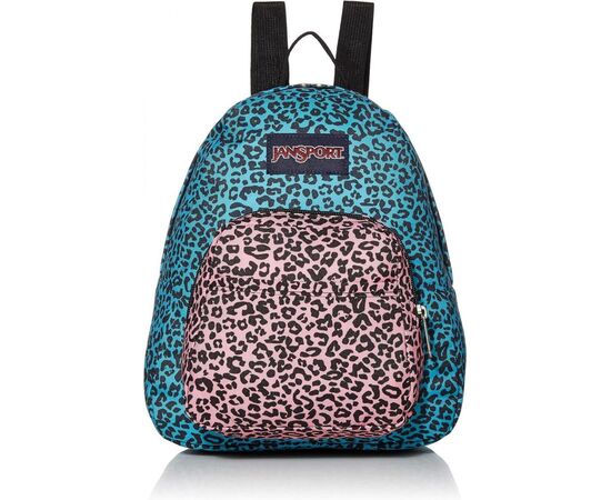 Купить Маленький молодіжний рюкзак 10L Jansport Half Pint бірюзовий з рожевим, фото , изображение 3, характеристики, отзывы