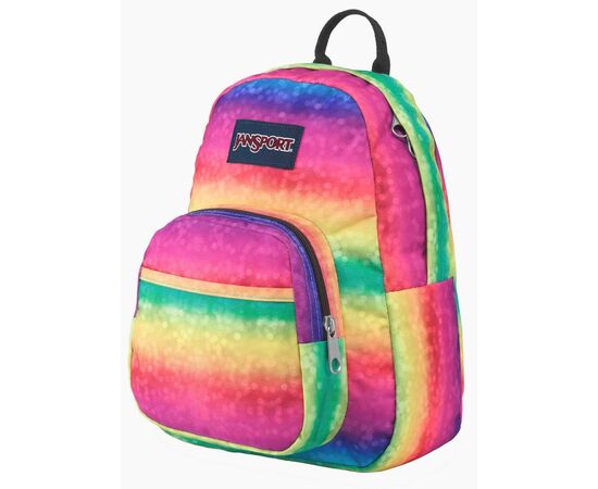 Купить Маленький жіночий рюкзак 10L Jansport Half Pint райдужний, фото , изображение 2, характеристики, отзывы