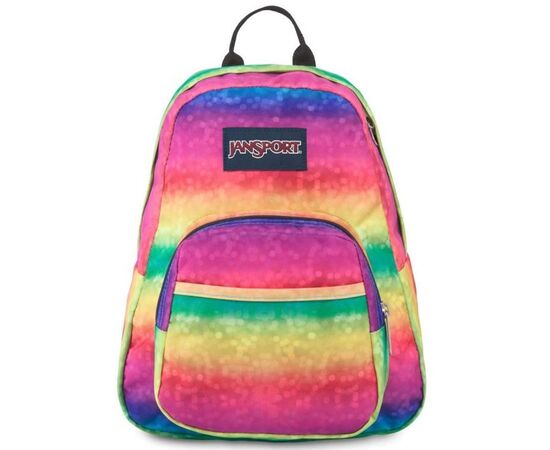 Купить Маленький жіночий рюкзак 10L Jansport Half Pint райдужний, фото , изображение 3, характеристики, отзывы