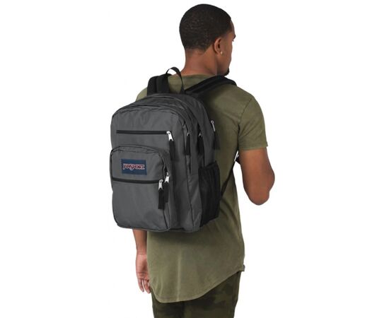 Купить Міський рюкзак 34L Jansport Backpack Big Student сірий, фото , изображение 2, характеристики, отзывы