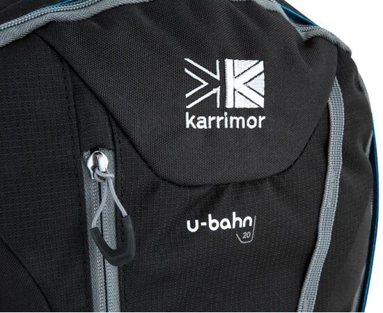 Купить Спортивний рюкзак 20L Karrimor U-Bahn Backpack чорний, фото , изображение 10, характеристики, отзывы