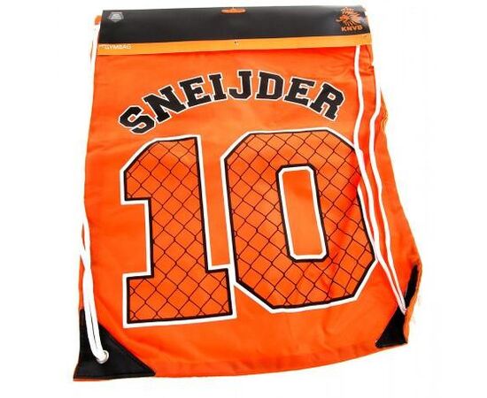 Купить Спортивный рюкзак, котомка KNVB Gymbag Sneijder Nr 10 Orange, фото , характеристики, отзывы