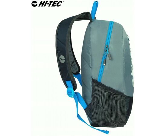 Купить Легкий спортивный, городской рюкзак 18L Hi-Tec Pinback серый, фото , изображение 9, характеристики, отзывы